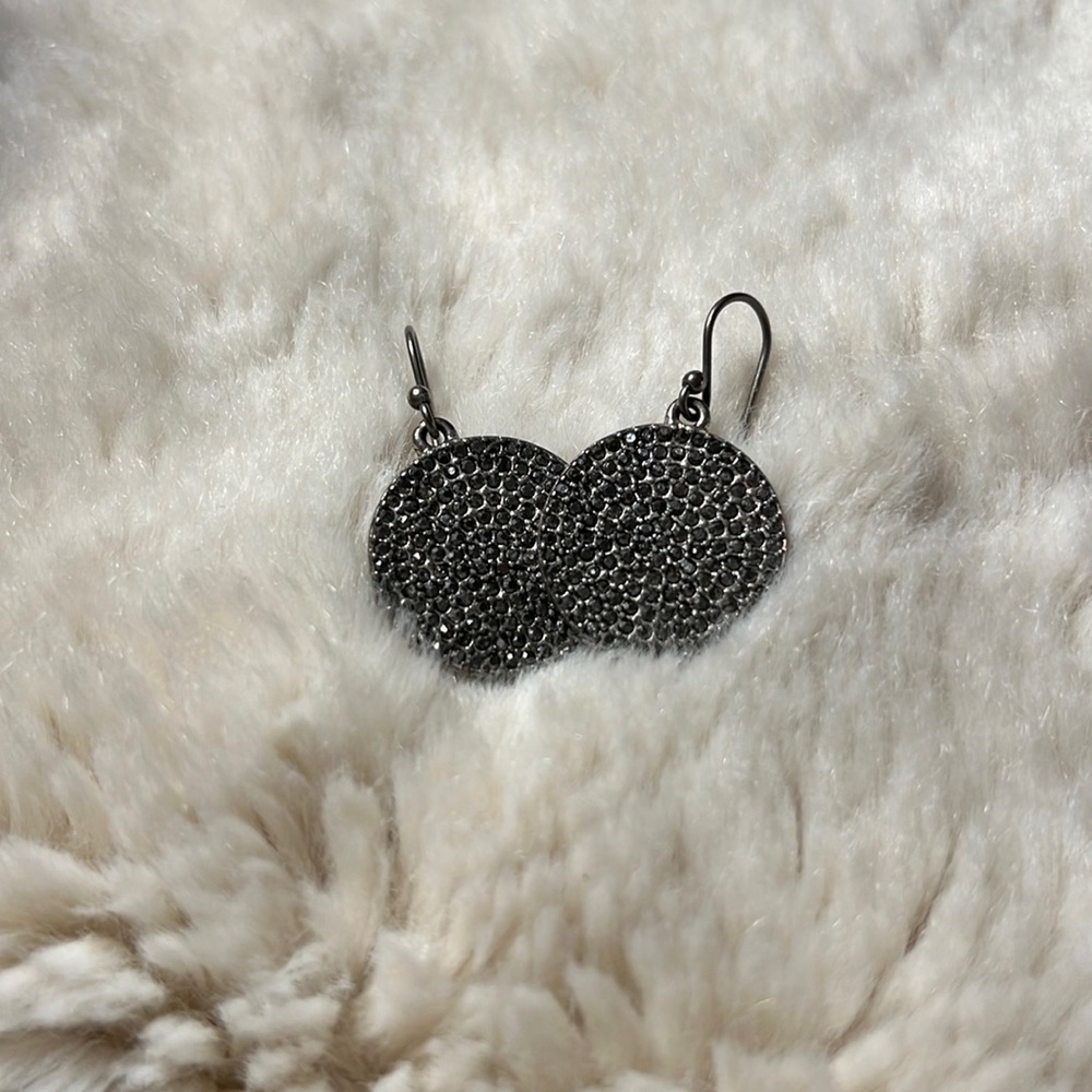 Lucky Brand Medal Earrings